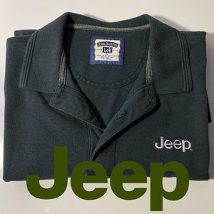 Lee Jeep Polo shirt Large 100% Cotton